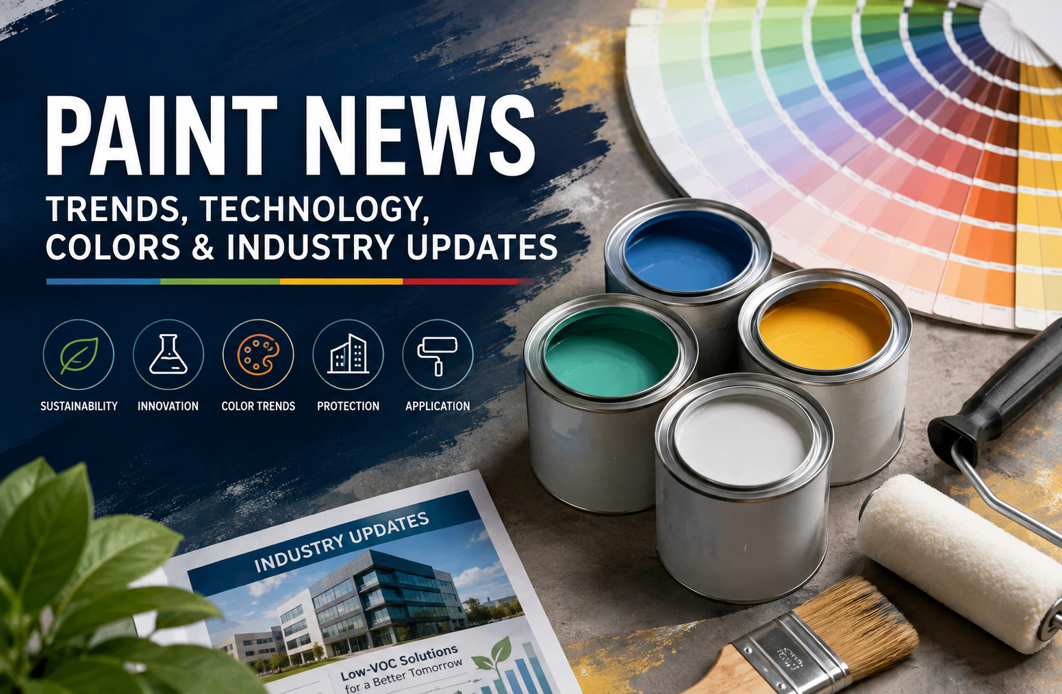Paint News: Trends, Technology, Colors, and Industry Updates