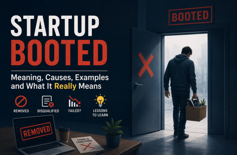 Startup Booted: Meaning, Causes, Examples, and What It Really Means