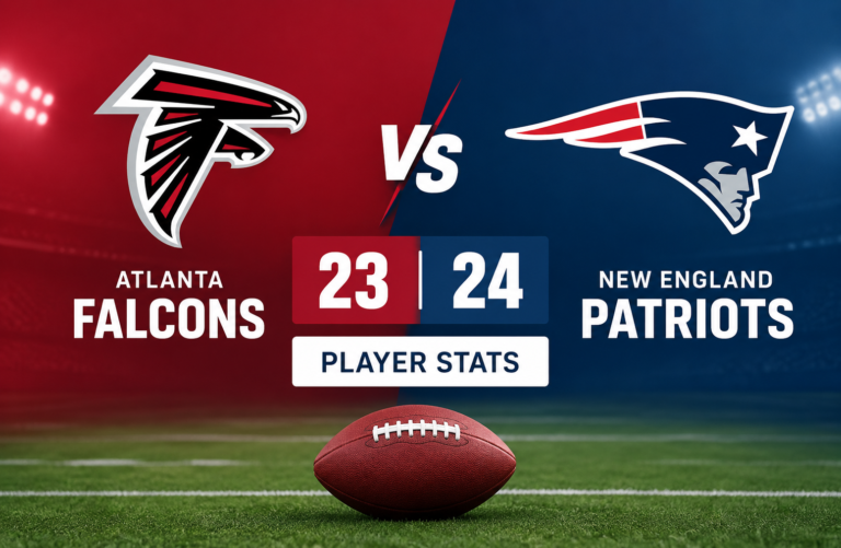 Atlanta Falcons vs New England Patriots Match Player Stats