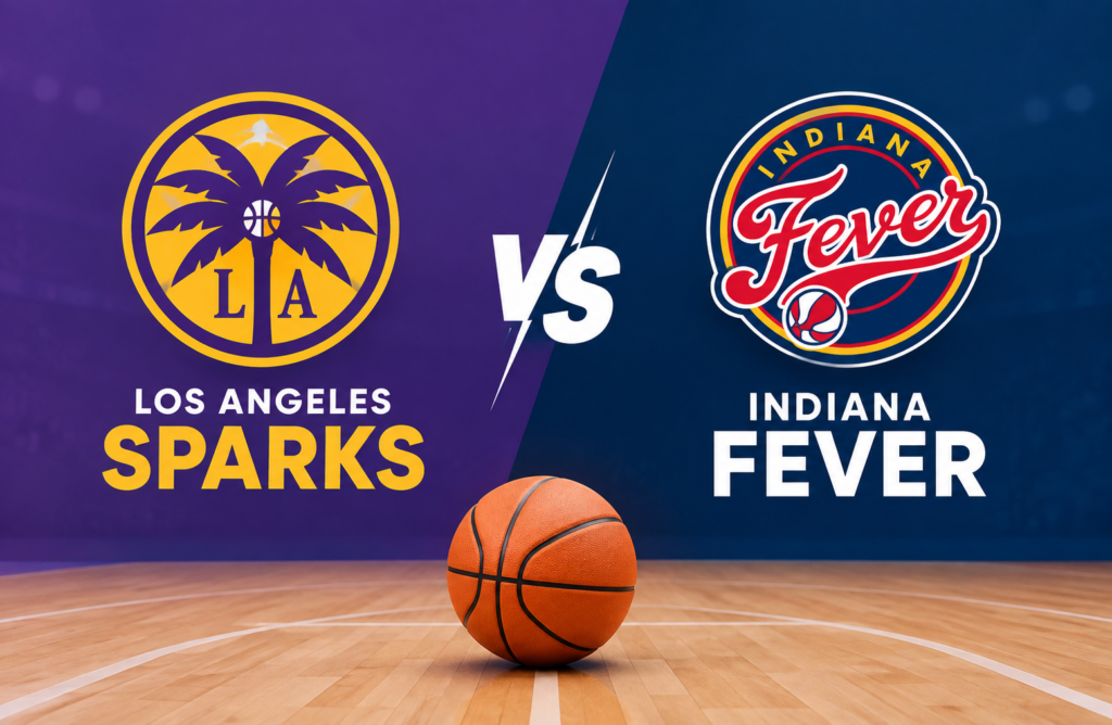 los angeles sparks vs indiana fever match player stats