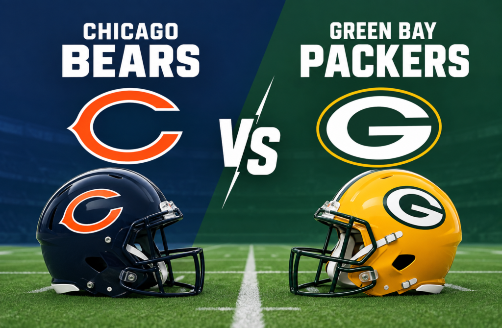 chicago bears vs green bay packers match player stats