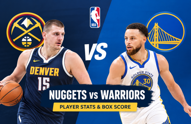 Denver Nuggets vs Golden State Warriors Match Player Stats