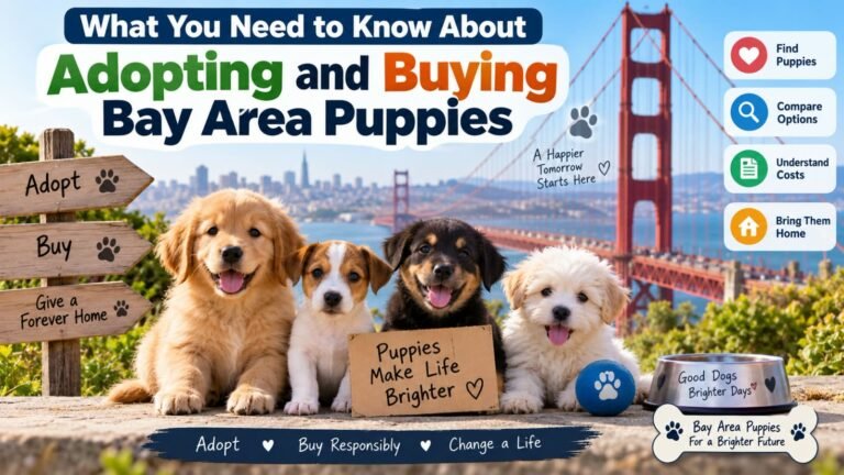 What You Need to Know About Adopting and Buying Bay Area Puppies