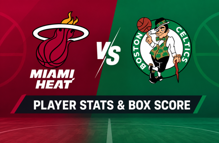 Miami Heat vs Celtics Match Player Stats: Complete Box Score Analysis