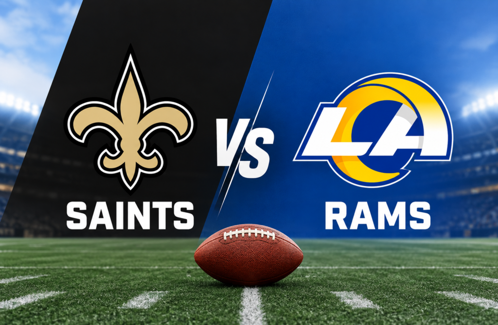 New Orleans Saints vs Los Angeles Rams Match Player Stats