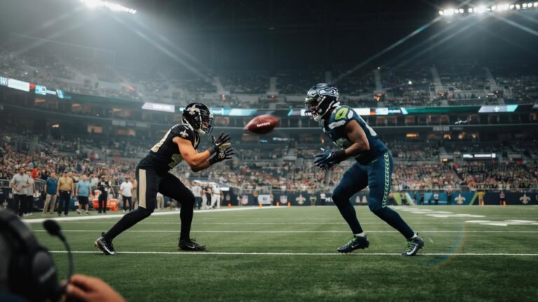 New Orleans Saints vs Seahawks Match Player Stats