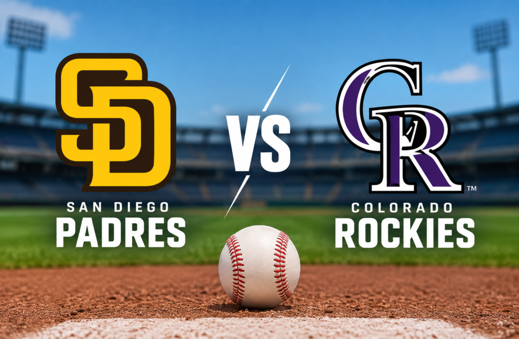 Padres vs Colorado Rockies Match Player Stats