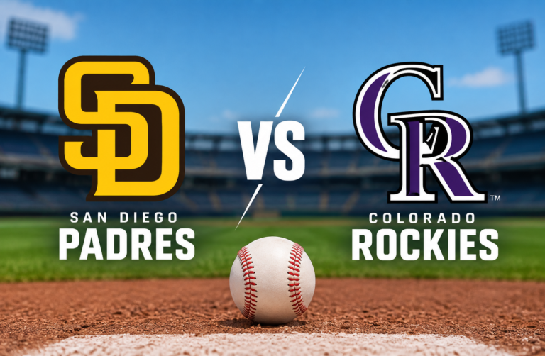 Padres vs Colorado Rockies Match Player Stats