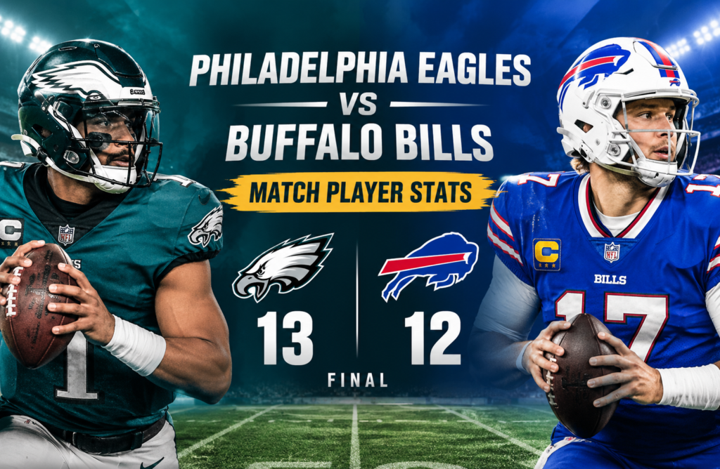 Philadelphia Eagles vs Buffalo Bills Match Player Stats