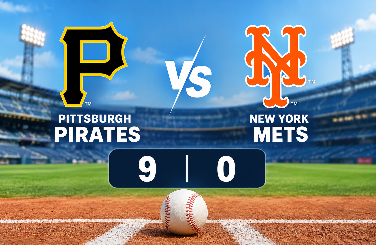 Pittsburgh Pirates vs Mets Match Player Stats: August 9, 2026