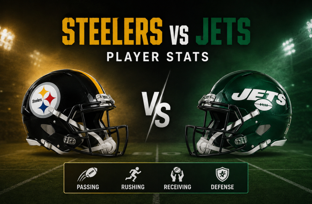 Pittsburgh Steelers vs New York Jets Match Player Stats