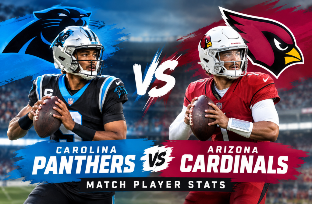 Carolina Panthers vs Arizona Cardinals Match Player Stats