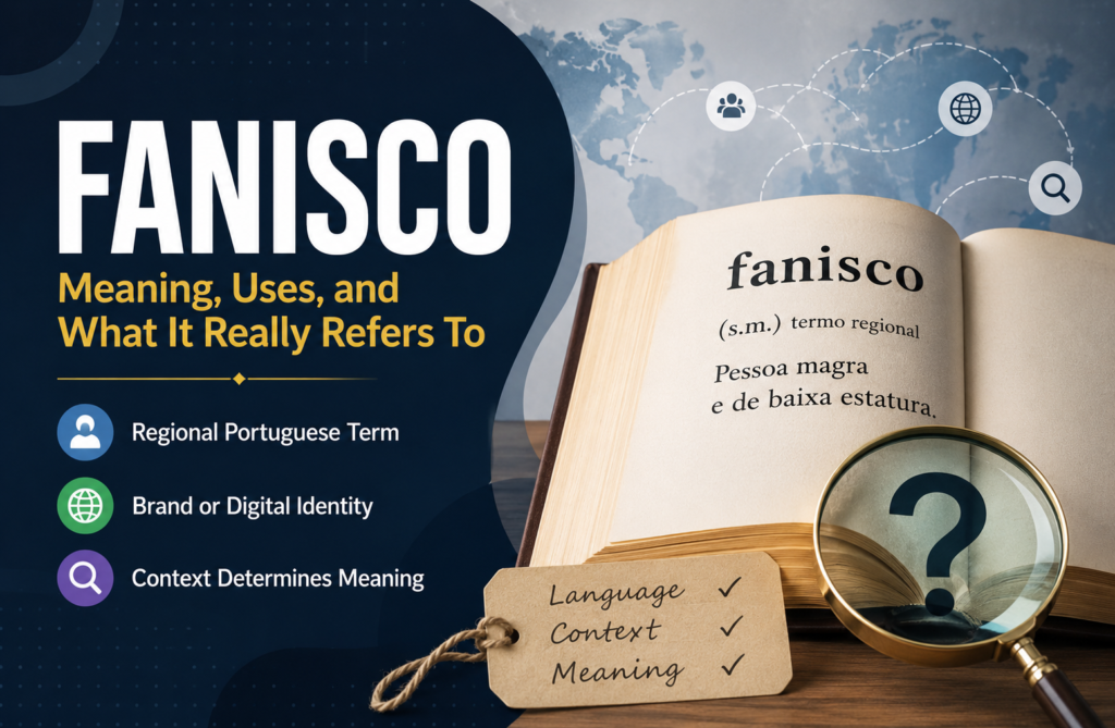 Fanisco: Meaning, Uses, and What the Term Really Refers To