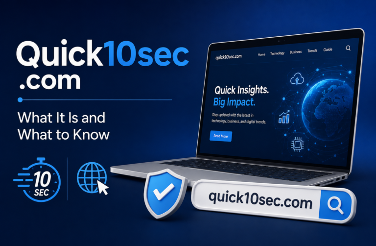 Quick10sec com: What It Is and What to Know