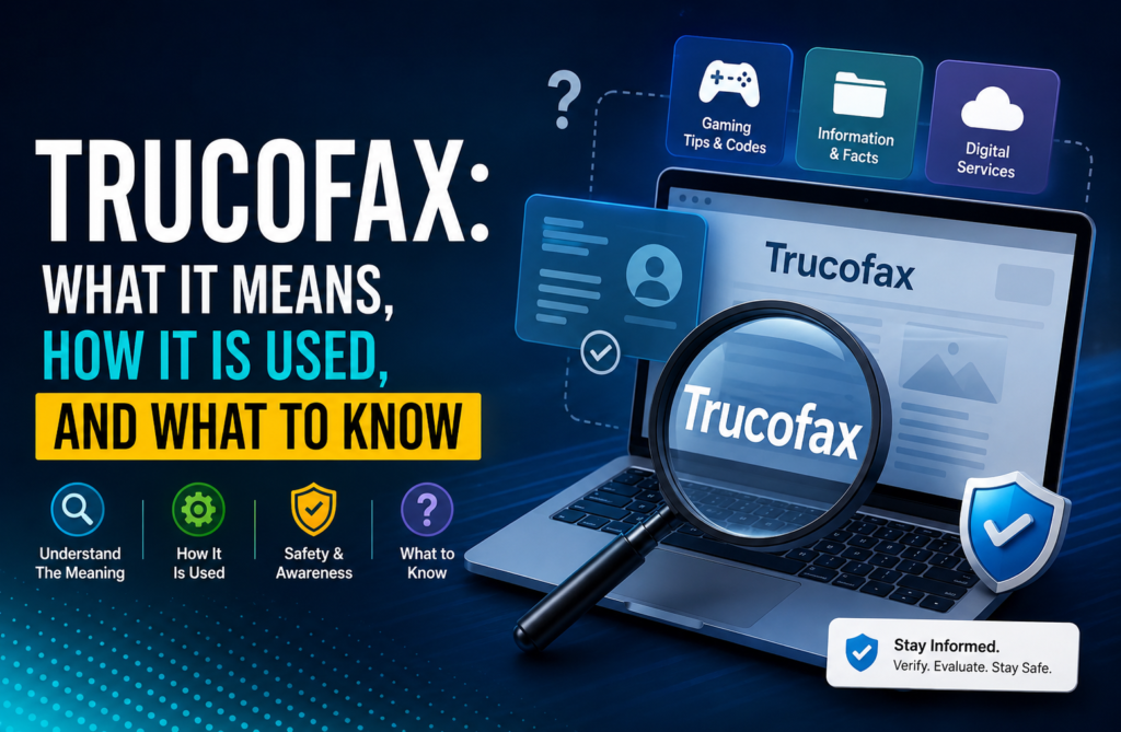 Trucofax: What It Means, How It Is Used, and What to Know