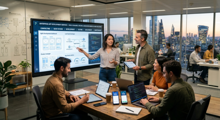 How Enterprise App Development Services Are Modernising Manufacturing Operations