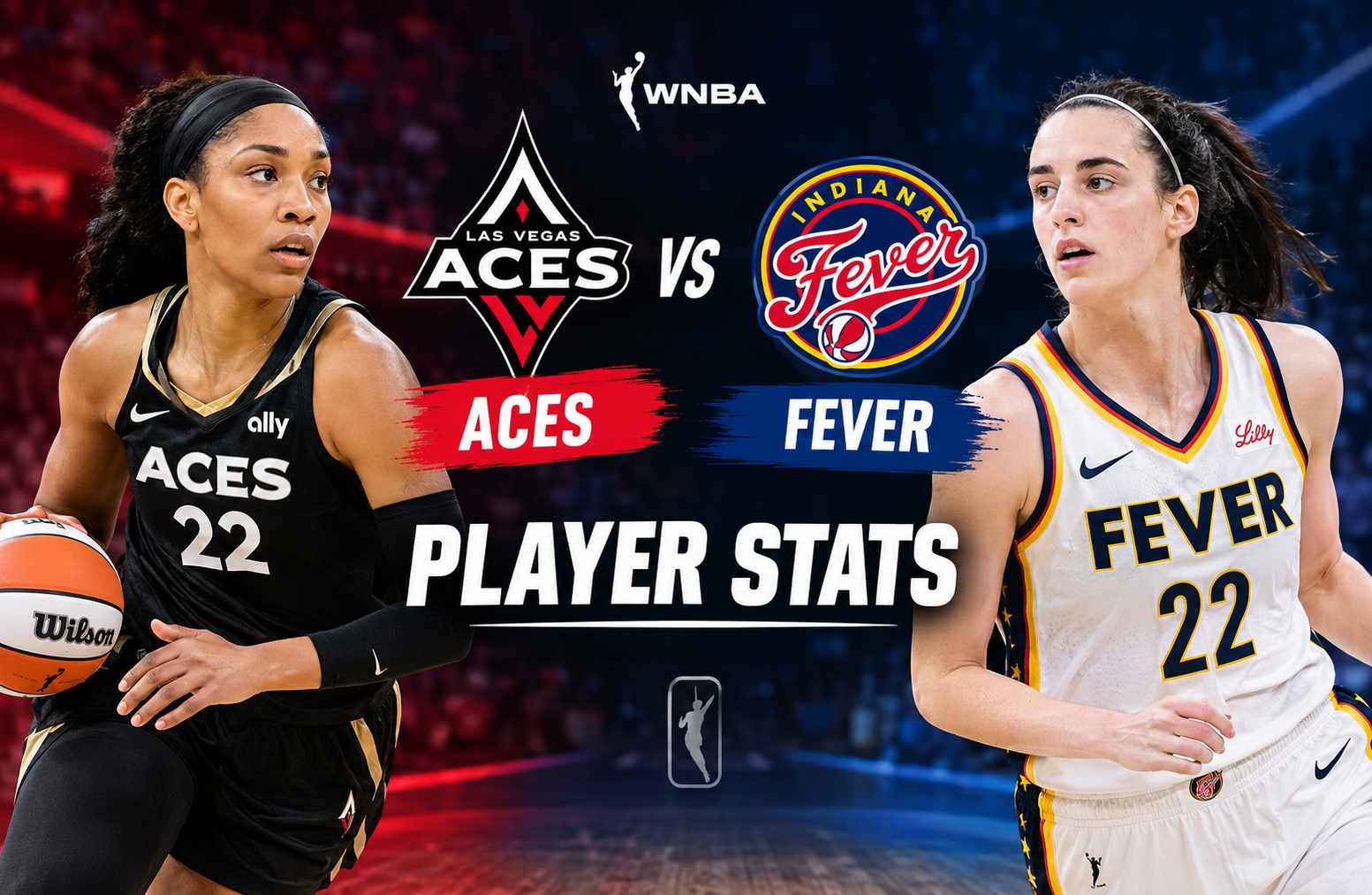Las Vegas Aces vs Indiana Fever Match Player Stats