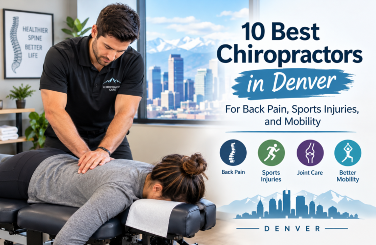 10 Best Chiropractors In Denver For Back Pain, Sports Injuries, And Mobility