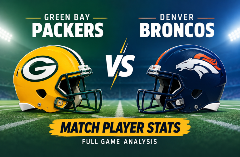 Green Bay Packers vs Denver Broncos Match Player Stats: Full Game Analysis