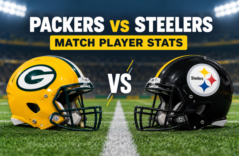 Green Bay Packers vs Pittsburgh Steelers Match Player Stats