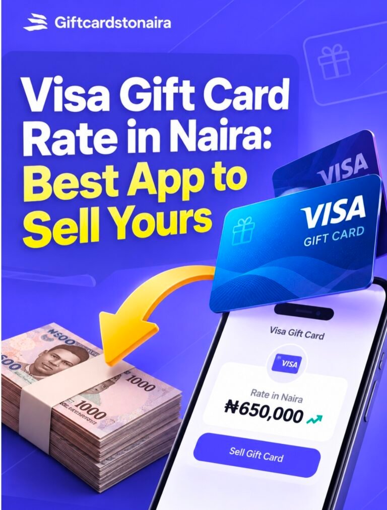 Visa Gift Card Rate in Naira: Best App to Sell Yours