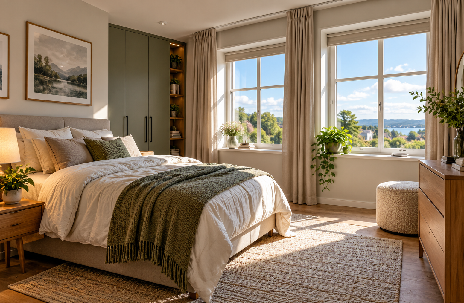 Designing a Bedroom That Works Better Around Its Windows