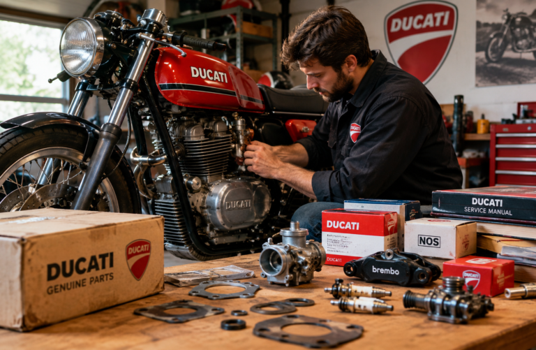 Nicholas Heide: Why Sourcing Rare Vintage Ducati Parts Takes Patience and Precision