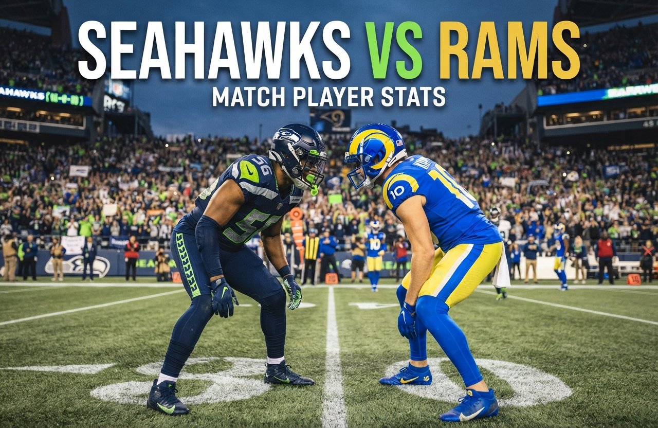 Seahawks vs Los Angeles Rams Match Player Stats
