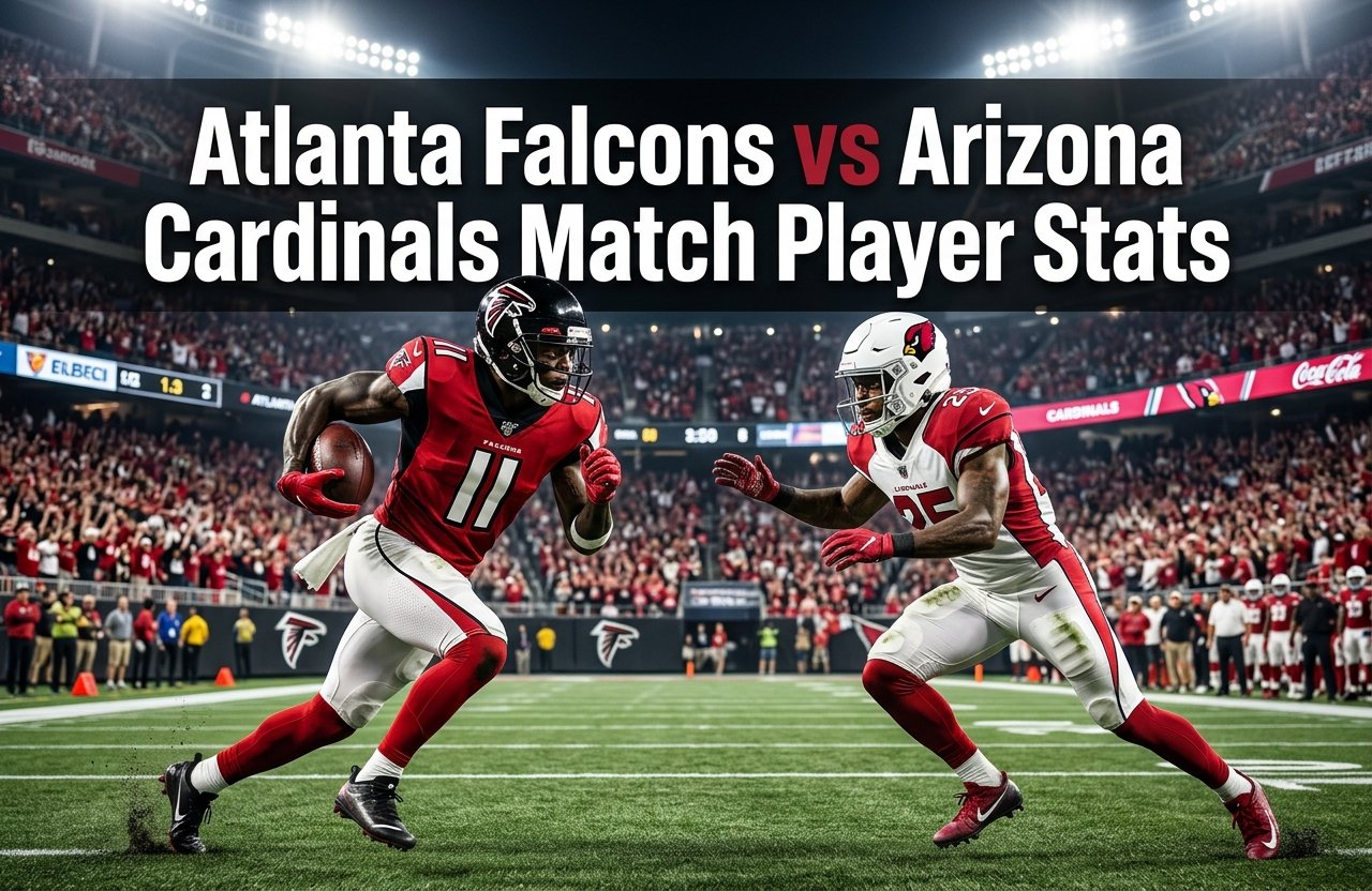 Atlanta Falcons vs Arizona Cardinals Match Player Stats