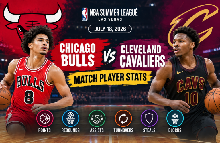chicago bulls vs cleveland cavaliers match player stats