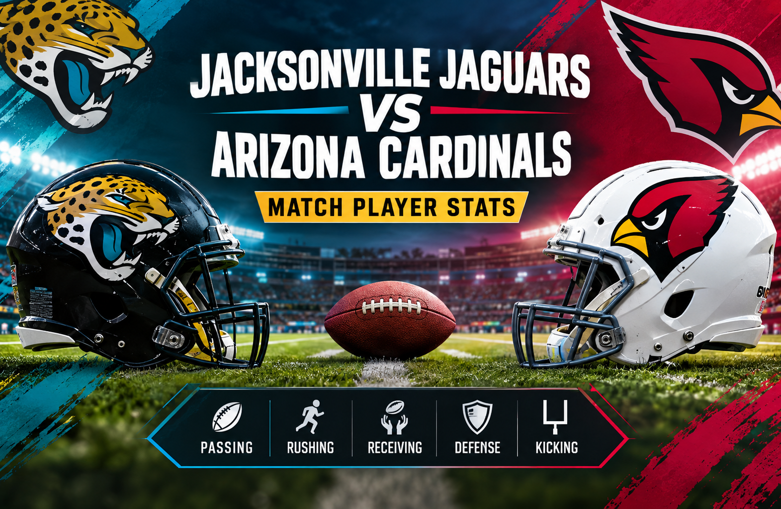 jacksonville jaguars vs arizona cardinals match player stats