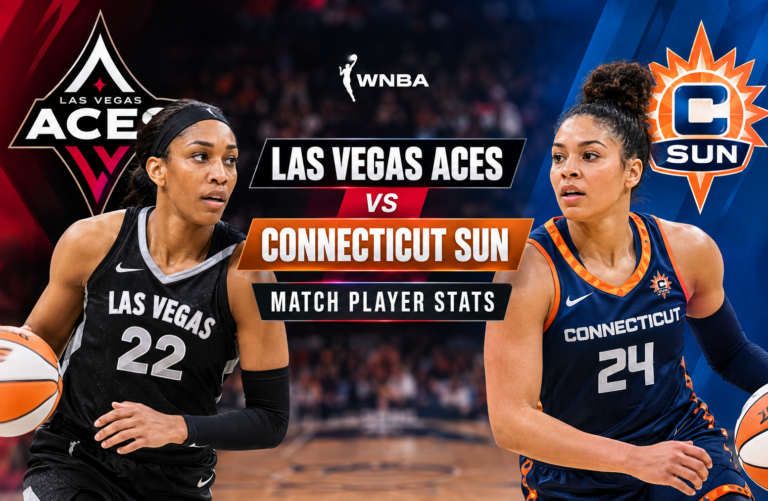Las Vegas Aces vs Connecticut Sun Match Player Stats