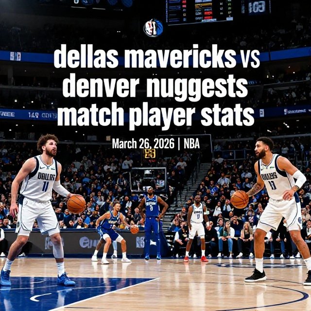 Dallas Mavericks vs Denver Nuggets Match Player Stats