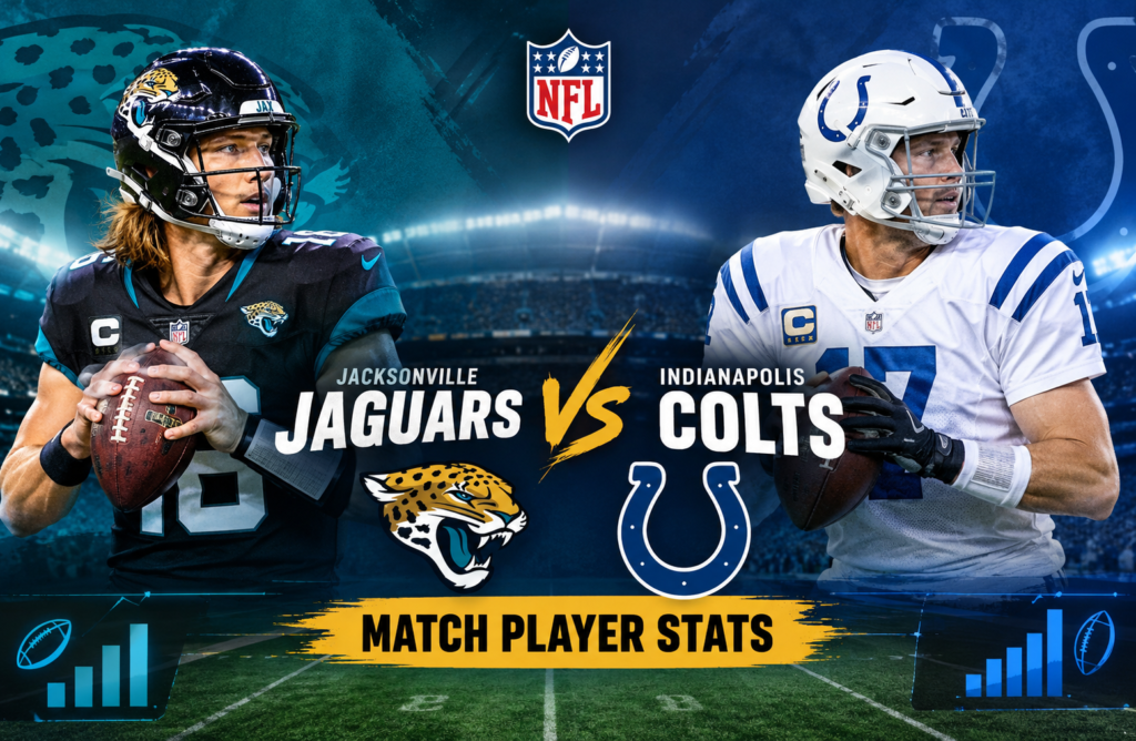 Colts vs Jacksonville Jaguars Match Player Stats