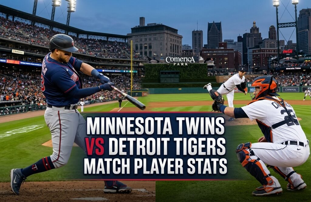 Minnesota Twins vs Detroit Tigers Match Player Stats